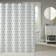 thumbnail image 1 of Home Essence Ashley Shower Curtain, Grey, 72x72", 1 of 5