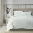 thumbnail image 1 of Home Essence Campbell Ivory Reversible HeiQ Smart Temperature Down Alternative Blanket, Full/Queen, 1 of 10