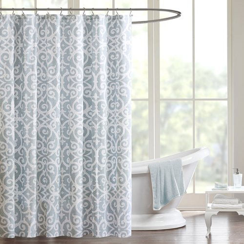 Home Essence Elisa Cotton Shower Curtain - Walmart.com