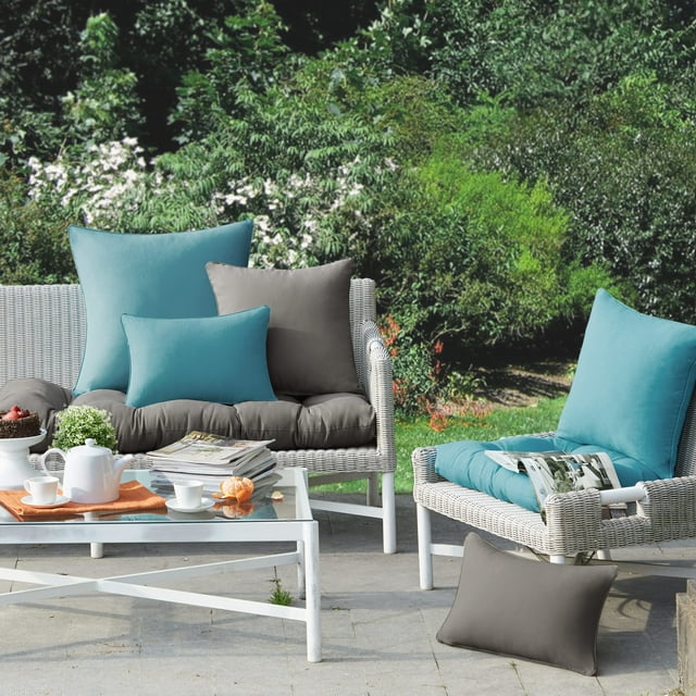 Home Essence Grove Solid 3M Scotchgard Outdoor Seat Cushion