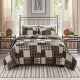 thumbnail image 1 of Home Essence Hilltop 3 Piece Reversible Printed Coverlet Set, 1 of 15