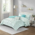 thumbnail image 1 of Home Essence Janelle Metallic Printed Duvet Cover Set, Aqua, Twin/Twin XL, 1 of 16