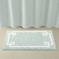 thumbnail image 1 of Madison Park Evan High Pile Cotton Tufted Bath Rug, 24x44" - Seafoam, 1 of 4