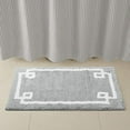 thumbnail image 1 of Madison Park Evan High Pile Cotton Tufted Bath Rug, 24x40" - Grey, 1 of 9
