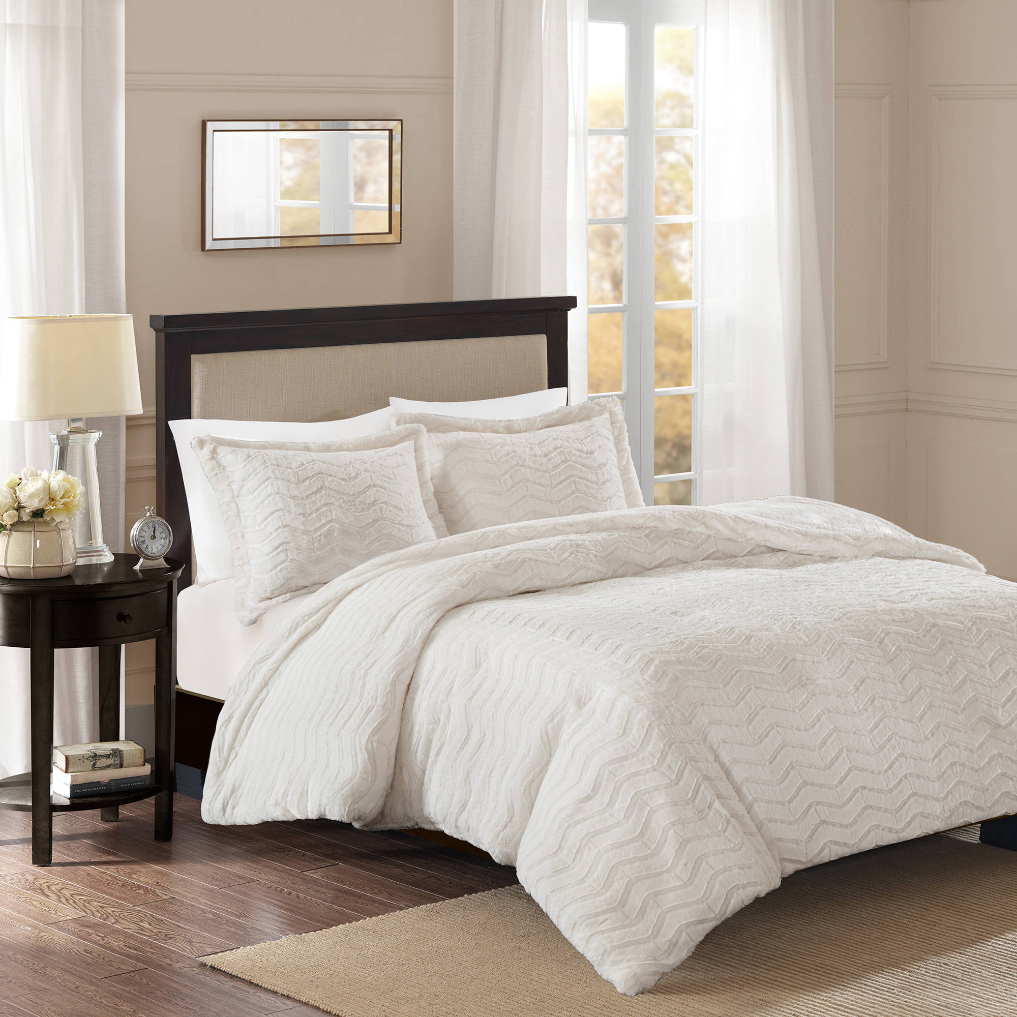 Home Essence Kaplan Plush Down Alternative Comforter Mini Set - Walmart.com