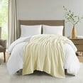 thumbnail image 1 of Home Essence Liquid Cotton Super Soft Lightweight Blanket, Twin, Ivory, 1 of 6