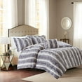 thumbnail image 1 of Faux Fur Comforter Set-Color:Grey,Size:King, 1 of 4