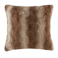 thumbnail image 1 of Home Essence Marselle Faux Fur Euro Pillow, 25x25'', Tan, 1 of 3