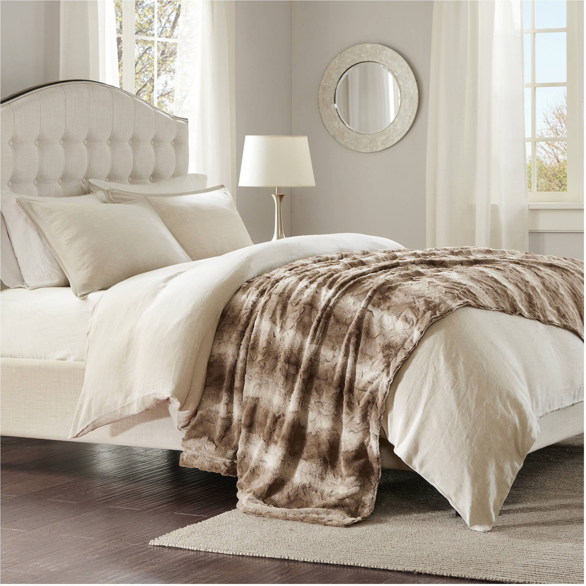 Oversized end of bed throw hotsell