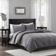 thumbnail image 1 of Home Essence Mercer Faux Velvet Reversible 3 Piece Coverlet Set, 1 of 6