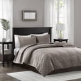 thumbnail image 1 of Home Essence Mercer Faux Velvet Reversible 3 Piece Coverlet Set, 1 of 5