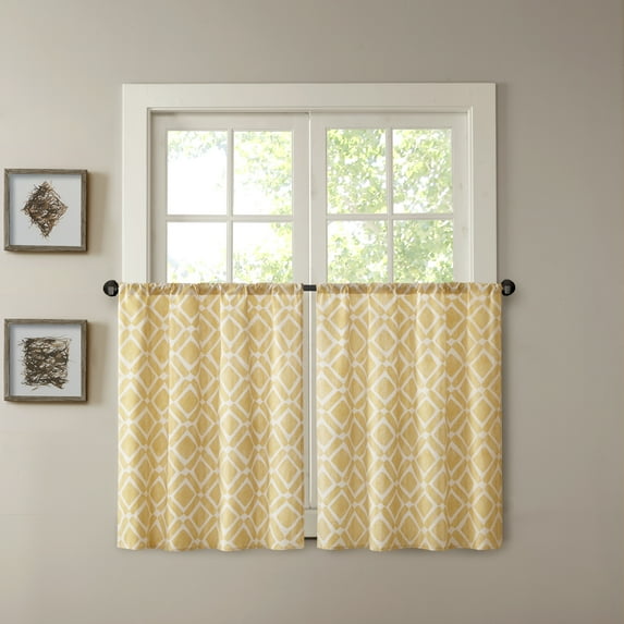 Home Essence Natalie Poly Cotton Twill Printed Diamond Kitchen Tier Set