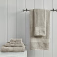 thumbnail image 1 of Home Essence Organic 6 Piece 100 Percent Cotton Towel Set, 1 of 6