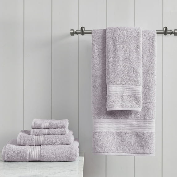 Home Essence Organic 6 Piece 100 Percent Cotton Towel Set
