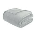 thumbnail image 1 of Home Essence Oversized Microlight Plush Bed Blanket, Twin/Twin XL, Gray, 1 of 7