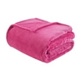 thumbnail image 1 of Home Essence Oversized Microlight Plush Bed Blanket, Twin/Twin XL, Pink, 1 of 6