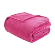 Home Essence Oversized Microlight Plush Bed Blanket, Twin/Twin XL, Pink
