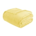 thumbnail image 1 of Home Essence Oversized Plush Microlight Bed Blanket, Twin/ Twin XL, Yellow, 1 of 6
