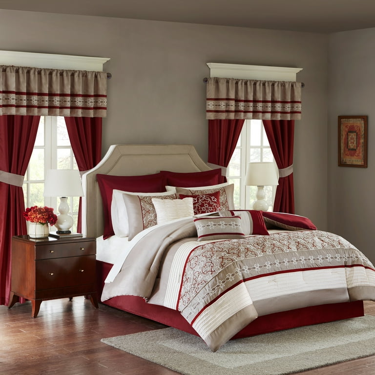 Bed in a bag with curtains deals