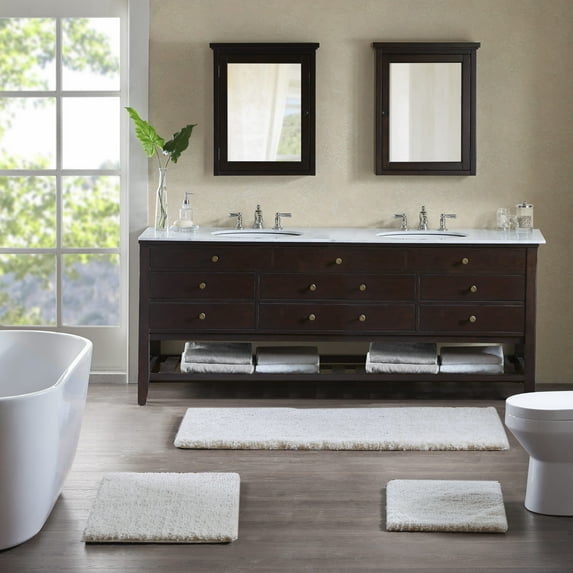 Home Essence Regal Solid Tufted Durable Bath Rug Collection