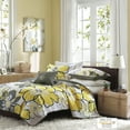 thumbnail image 1 of Home Essence Teen Kelly Yellow Floral 4 Piece Quilted Coverlet Set, Full/Queen, 1 of 6