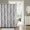 thumbnail image 1 of Home Essence Von 100% Cotton Printed Shower Curtain, 1 of 2