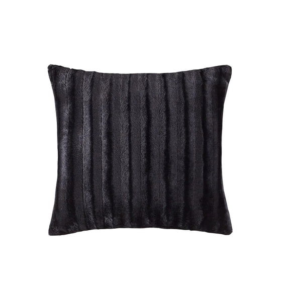 Home Essence York Faux Fur Square Pillow