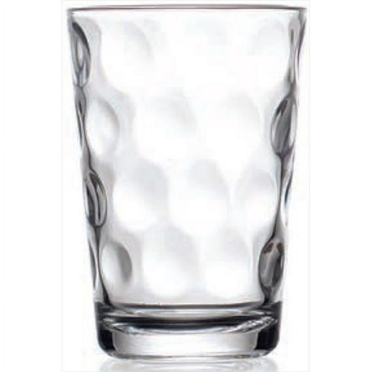 Juice Glasses 7 oz. Set Of 4 Glass Cups – By Home Essentials and Beyond –  Beverage Water Tumblers for Juice, Whiskey, Cocktails, Iced Tea. Dishwasher  safe. 