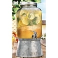 thumbnail image 1 of Home Essentials 4842 Del Sol 2 Gallon Beverage Dispenser With Galvanized Stand, 1 of 2