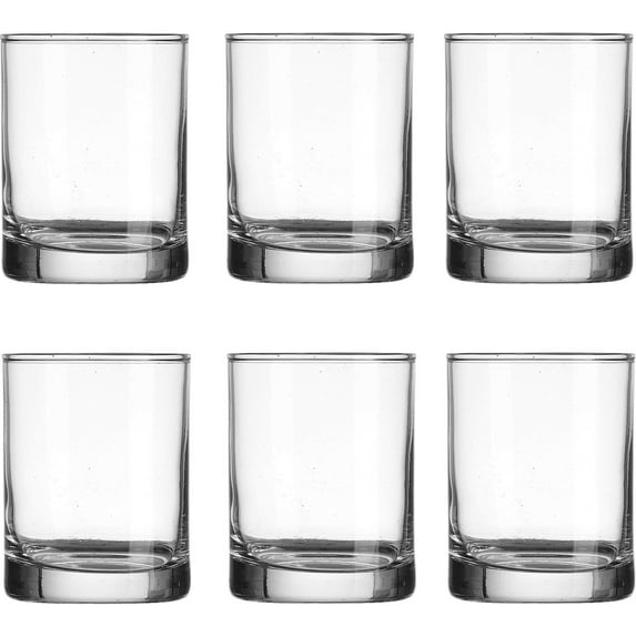 Home Essentials Basic Shot Glass Set of 6, 2.25-Ounce