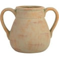 thumbnail image 1 of Home Essentials & Beyond 23607 6.63 in. Terracotta Finish 2-Handle Vase, 1 of 1