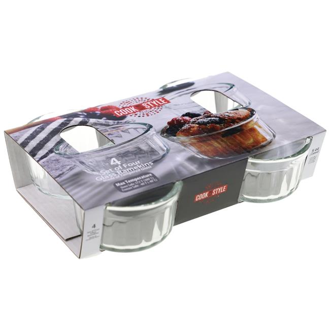 Home Essentials & Beyond 3290 3.5 in. Glass Ramekins for Unisex - Set ...
