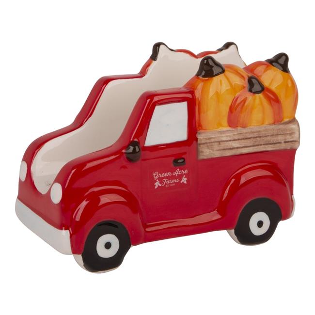 Home Essentials & Beyond 96902 6.4 in. Red Pick Up Truck Napkin Holder for Unisex