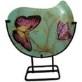 thumbnail image 1 of Home Essentials & Beyond 65102 Artful Butterfly On Vase GB - Blue And Green, 1 of 1