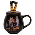 thumbnail image 1 of Home Essentials & Beyond 91013 17 oz Witch Legs Lidded Mug for Unisex, 1 of 1