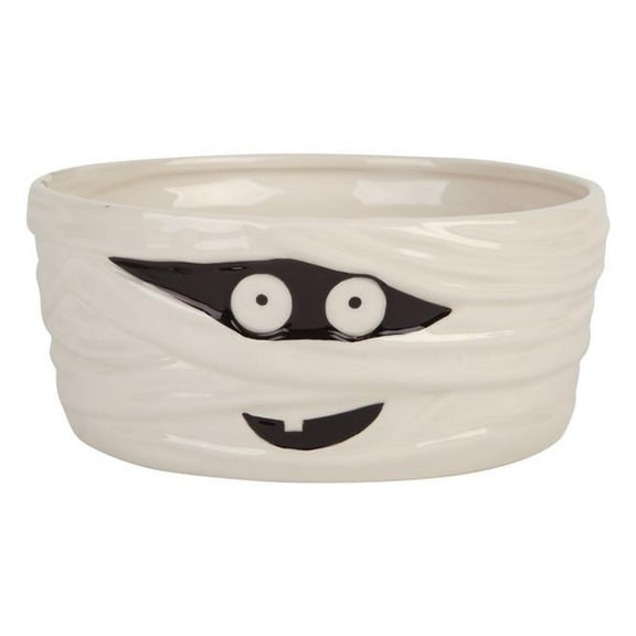 Home Essentials & Beyond 96754 8.2 in. Round Mummy Candy Bowl for Unisex - Set of 2