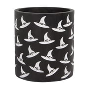 Home Essentials & Beyond R24-93953 6 in. Black All Over Witchs Hat Utensil Crock for Unisex