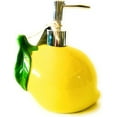thumbnail image 1 of Home Essentials Ceramic Lemon Shaped Soap Dispenser- Lotion Dispenser for Kitchen or Bathroom, 1 of 2
