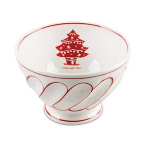 Home Essentials Dinnerware Collection Cereal Bowls, Tree, 6″X6″