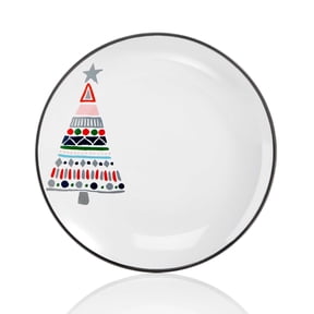 Home Essentials Festive Tree Collection Tree Salad Plate