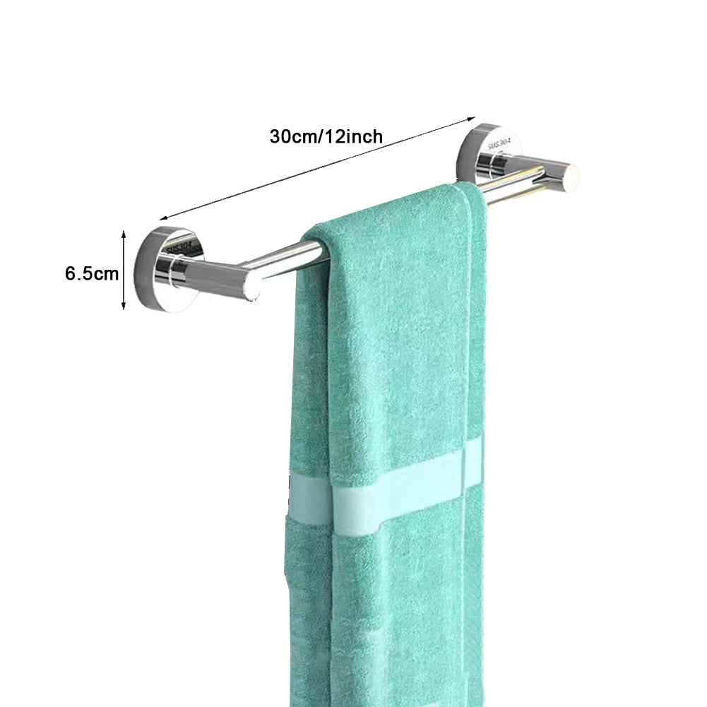 Home Essentials Hardware Kit Bathroom Towel Bar,12/ 16 Inch Towel Rack for Bathroom, 304 ...