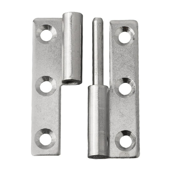 Home Essentials Hardware Kit Lift Off Hinges Small Slip Joint Stainless Flag Hinge-Lift Off Left Handed Right