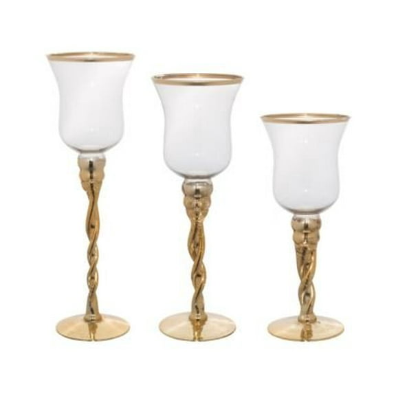 Home Essentials Holiday Candlesticks, Set Of 3