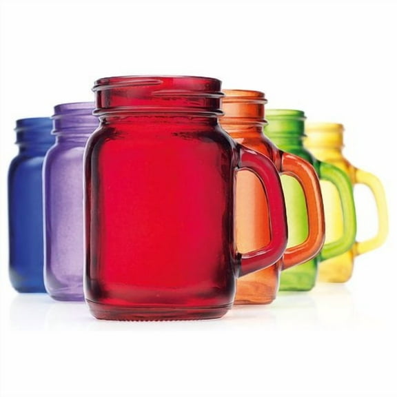 Home Essentials and Beyond He Mason Jar Shooter Glass (Set of 6) mini shot glass