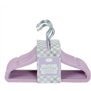 Home Expressions Ultra-Thin Premium Velvet Hangers - Space Saving Clothes Hangers - Non-Slip Hangers for Children - Maximize Closet Space - 25 Pack Lavender