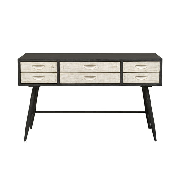 Home Fare Modern Sideboard Buffed Server Two Tone with White