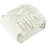 Off-White オフホワイト フリンジ ブランケット White Throw Blanket Fringe