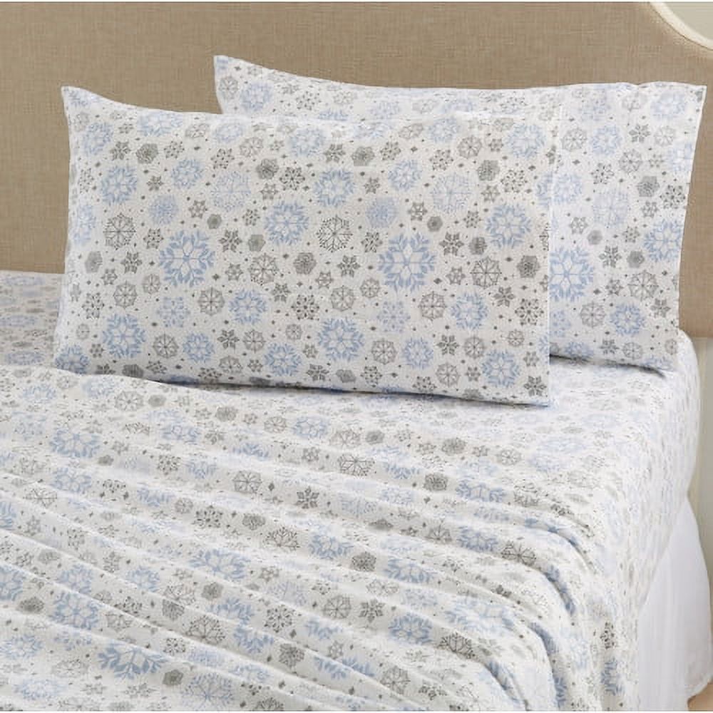 Home Fashion Designs Extra Soft Printed Flannel Sheet Set - image 1 of 7