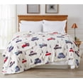 thumbnail image 1 of Home Fashion Designs Reversible Berber and Sculpted Velvet Plush Bed Blanket, 1 of 6