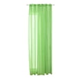 thumbnail image 1 of Home Fashion Sheer Curtains Grommets Romantic Silver Star Foil Window Treatment for Girl Bedroom Glitter Stars Thin and Curtains Panel Window Screening for Kids Room Size- 100*200CM (Green), 1 of 6